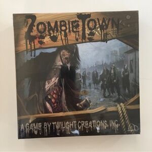 NEW Zombie Town Strategy Board Game - 3-6 Players Ages 12+ | Twilight Creations